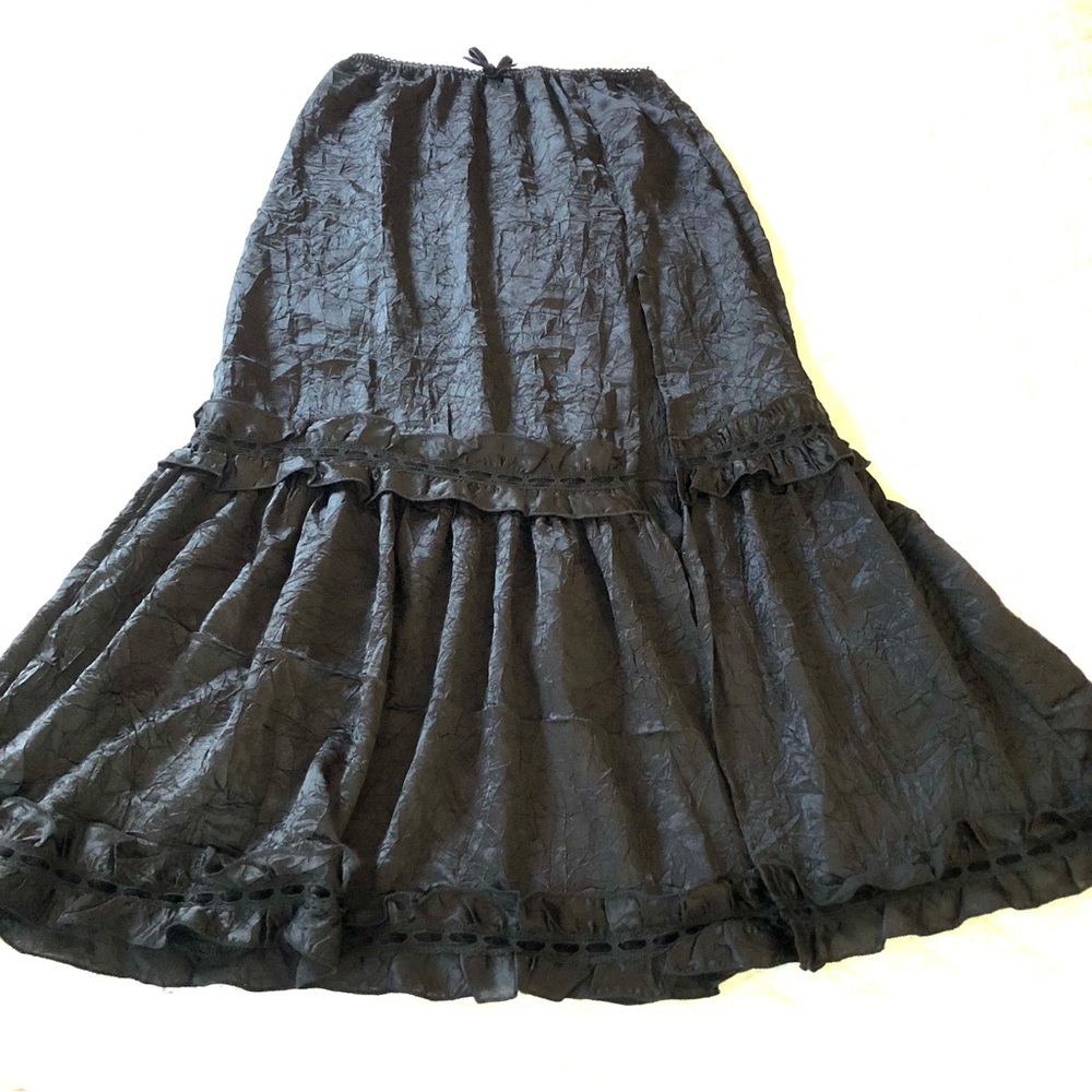 Urban Outfitters Sexy Black Midi Skirt